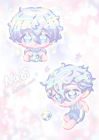 Chibi Nabi - Blue Lock (commission)